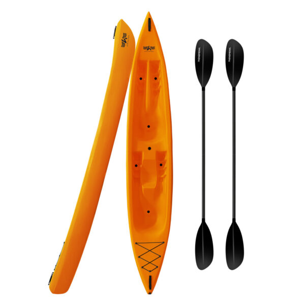 Sit-on-top kayak 2+1 <br>including Paddles